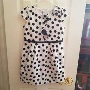 Janie & Jack Girls' Polka Dot Dress, Big City Chic